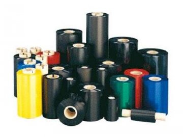 What is the basic composition of thermal transfer ribbon?